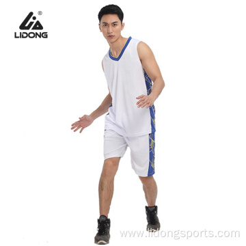 Custom school men basketball uniform design wholesale